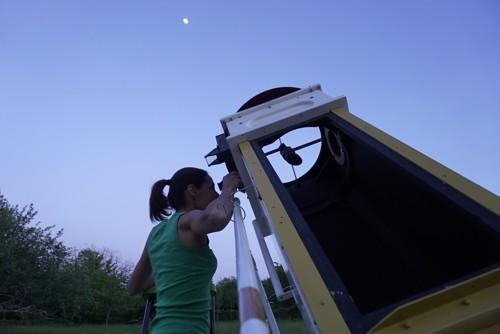 observation au télescope